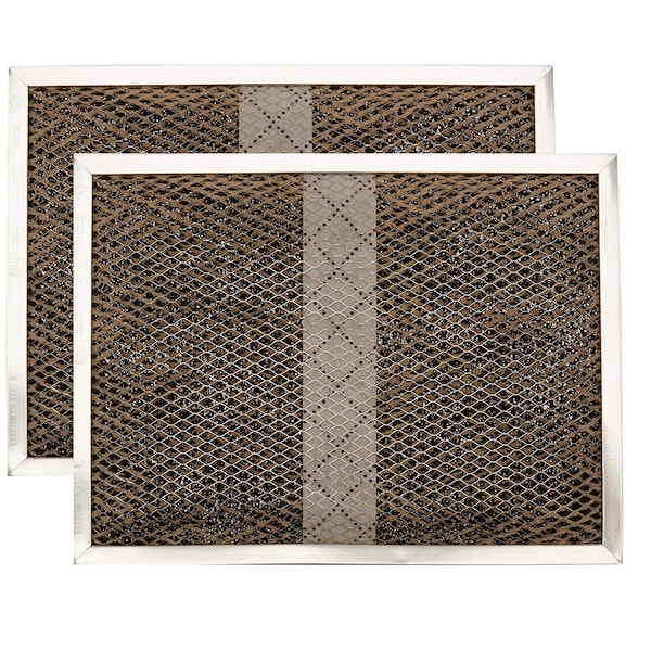 Replacement Filter for Broan/NuTone LL62F;8-7/16X11-1/4X3/8 (2-Pack
